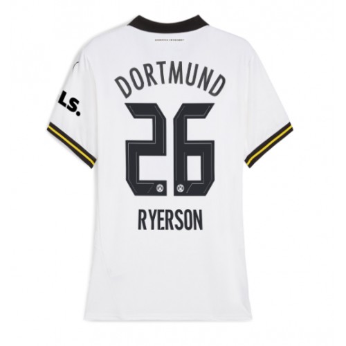 Fotbalové Dres Borussia Dortmund Julian Ryerson #26 Dámské Alternativní 2024-25 Krátký Rukáv